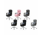 5 Mode Massage Office Chair Footrest - Black No Footrest