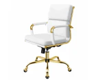 Mesh Executive Office Chair For Gaming Work - Nassy - Mid - White