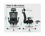 Mesh Ergonomic Office Chair For Computer - Black