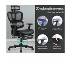 Mesh Ergonomic Office Chair For Computer - Black