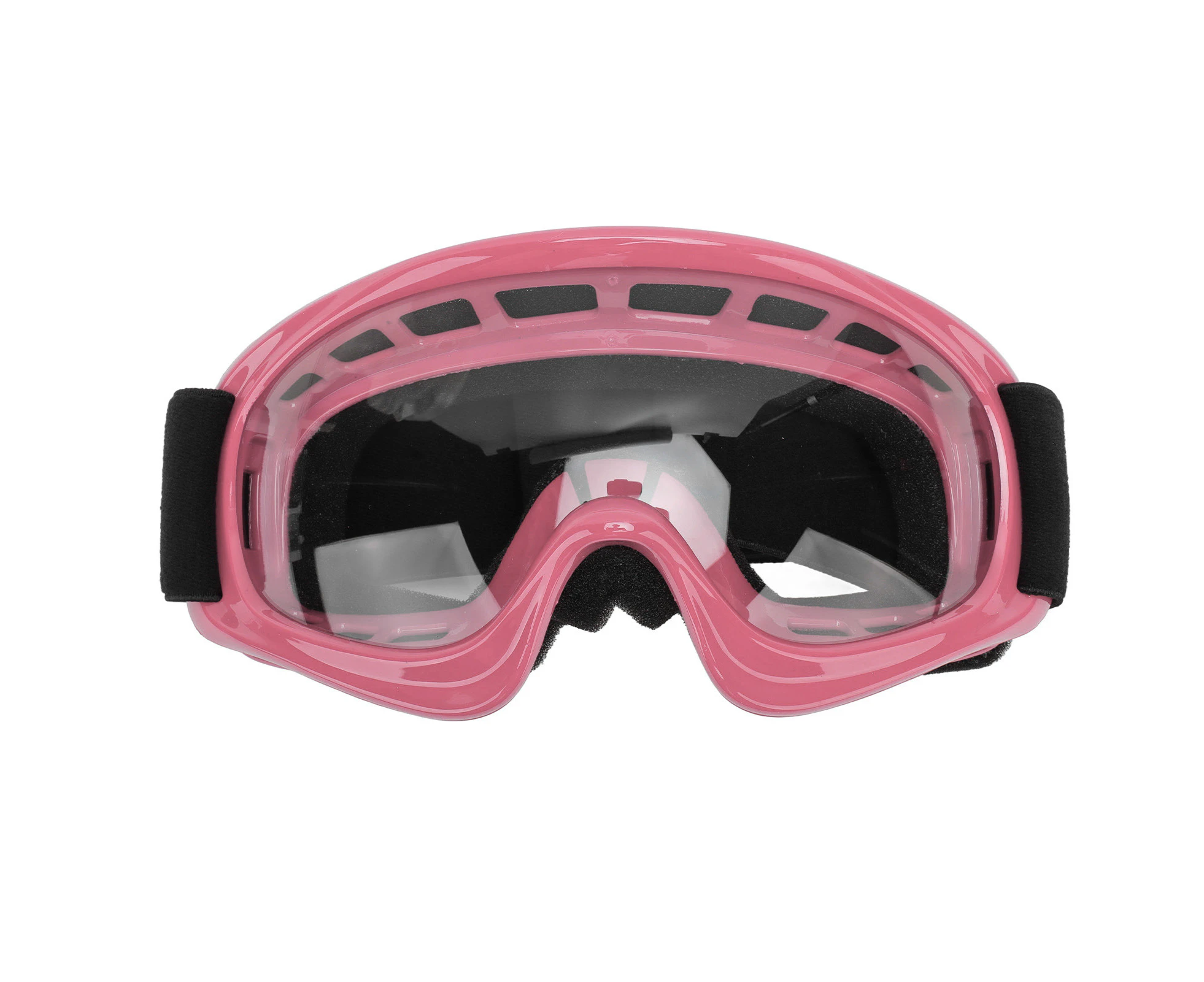 Kids Dirt Bike Goggles Impact Resistance Uv Protection Motorcycle Goggles For Outdoor Cycling Ski Atv Off Road Racing Pink