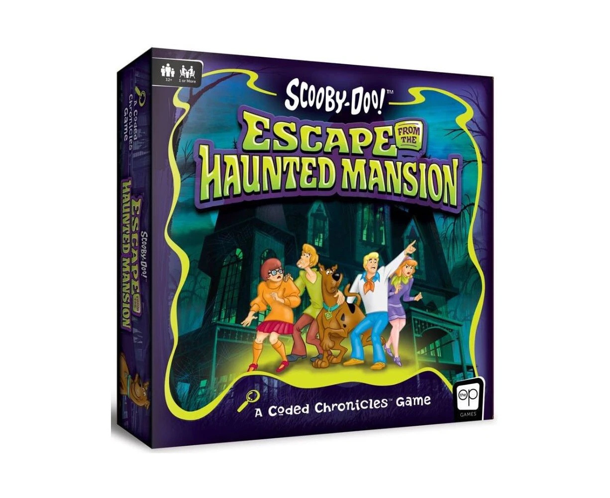 The Op Scooby Doo Escape from the Haunted Mansion Kids Tabletop Board Game 12y+