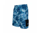 Nike Swim Boys Water Tie Dye Voyage 7" Short - Blue