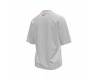 Nike Swim Boys Sunset Surf Short Sleeve Hydroguard Top - White