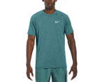 Nike Swim Men's Heather Short Sleeve Hydroguard Top - Dusty Cactus