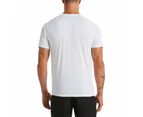 Nike Swim Men's Essential Short Sleeve Hydroguard Top - White