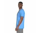 Nike Swim Men's Essential Short Sleeve Hydroguard Top - University Blue