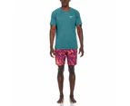 Nike Swim Men's Essential Short Sleeve Hydroguard Top - Dusty Cactus