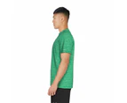 Nike Swim Men's Heather Short Sleeve Hydroguard Top - Stadium Green