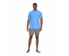 Nike Swim Men's Essential Short Sleeve Hydroguard Top - University Blue