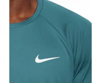 Nike Swim Men's Essential Short Sleeve Hydroguard Top - Dusty Cactus