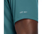 Nike Swim Men's Essential Short Sleeve Hydroguard Top - Dusty Cactus