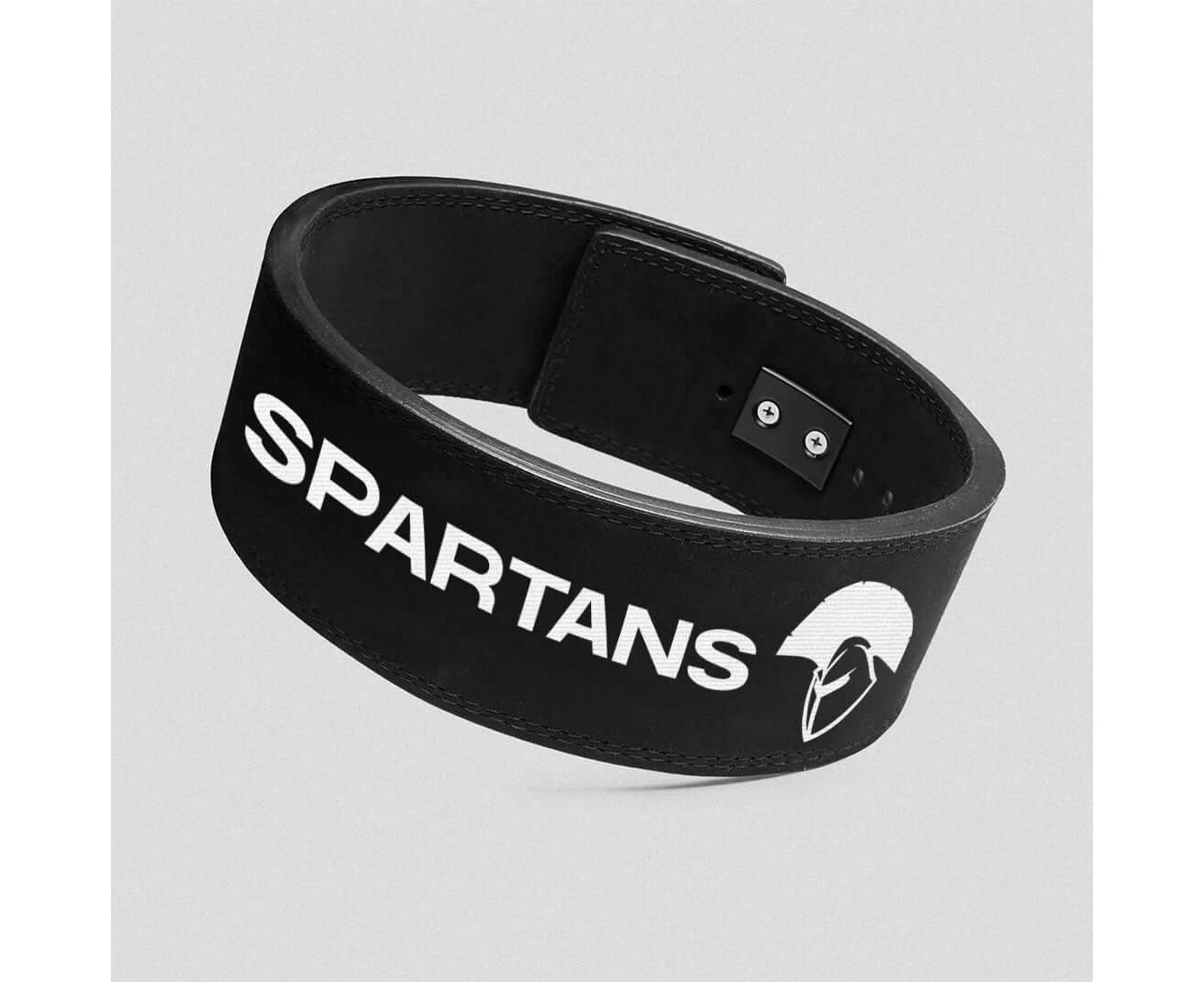 Spartans Elite Lever Lifting Belt Black on Black