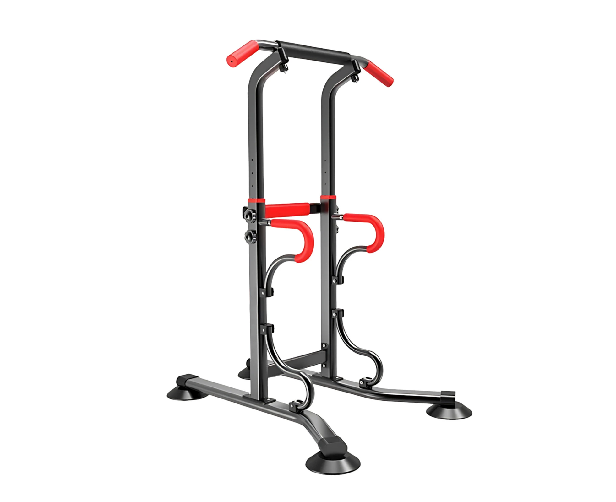 fitnessLab Power Tower Chin Up Bar Push Pull Up Weight Bench Gym Work Station