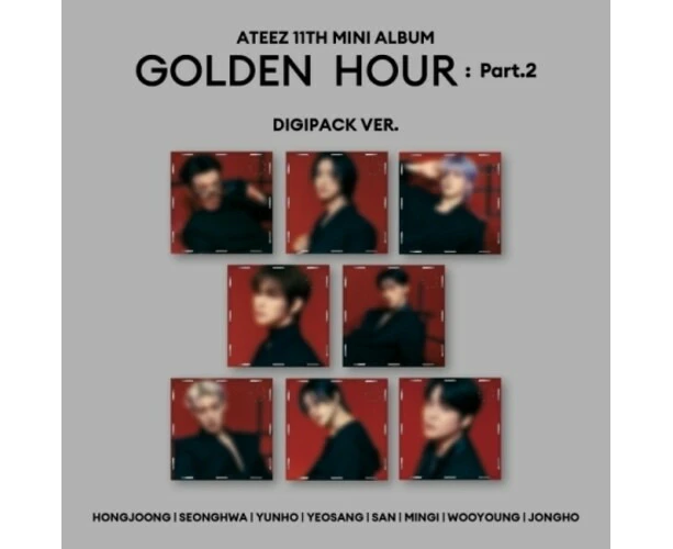 ATEEZ - Golden Hour : Part. 2 - Digipack - Seonghwa Version  [COMPACT DISCS] Digipack Packaging, Asia - Import USA import