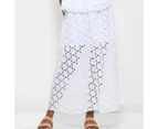 Petites Broderie Maxi Skirt - Dannii Minogue