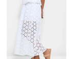 Petites Broderie Maxi Skirt - Dannii Minogue