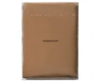 Daniel Brighton Micro Luxe King Single Combo Fitted Sheet Set - Rust