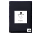 Daniel Brighton Kids Micro Luxe King Single Bed Sheet Set - Navy