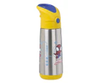 Marvel Spidey x b.box 500mL Insulated Kids' Drink Bottle - Blue/Yellow