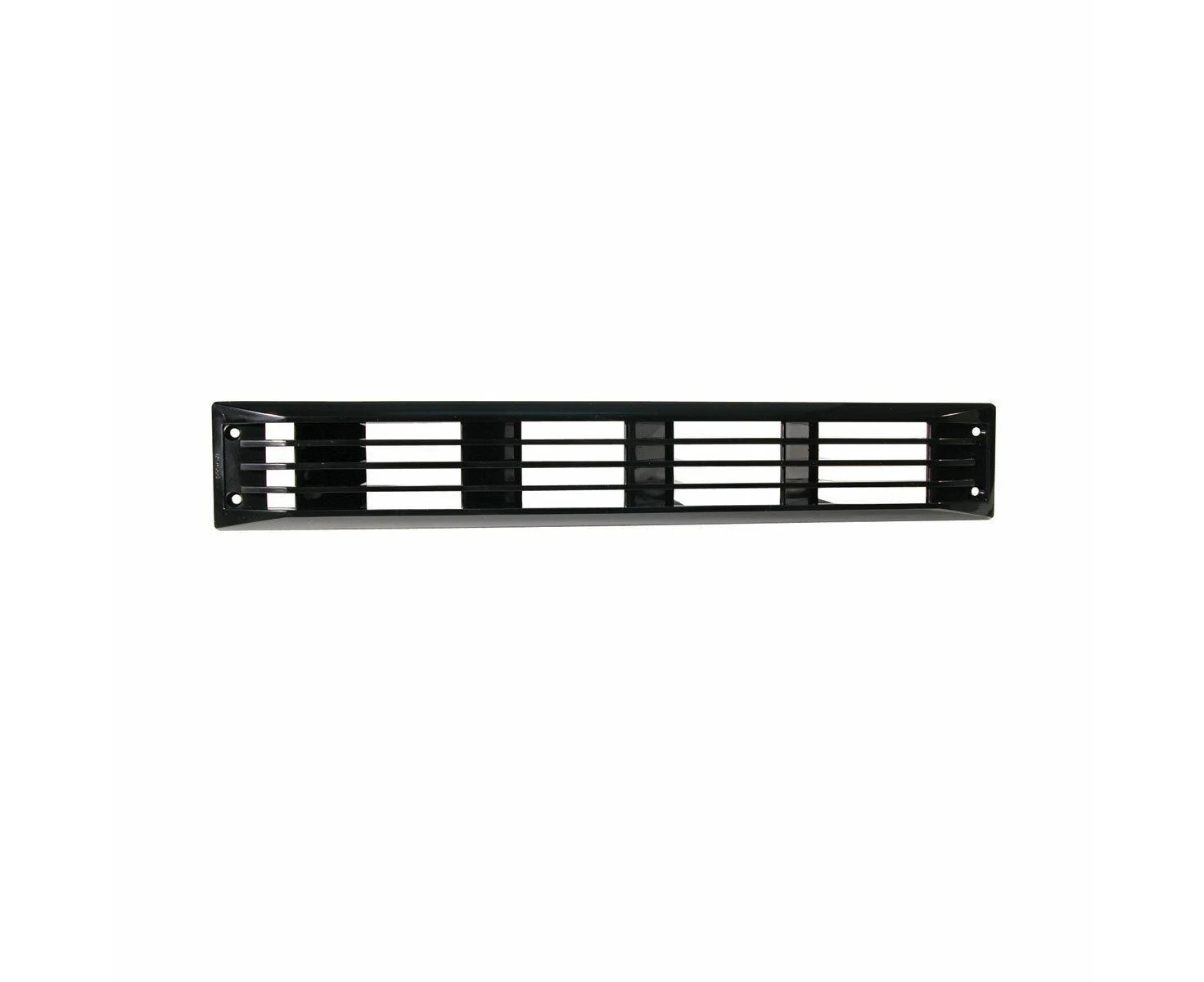 Vent Louvre Plastic Black 447mm x 70mm