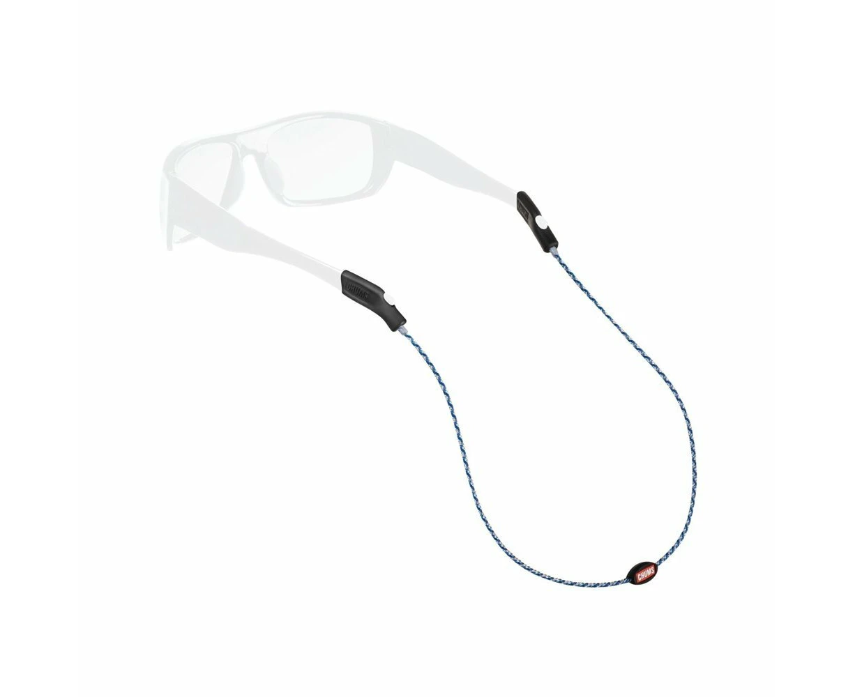 Chums Mariner Fishing Line Sunglass Strap Blue/Light Blue