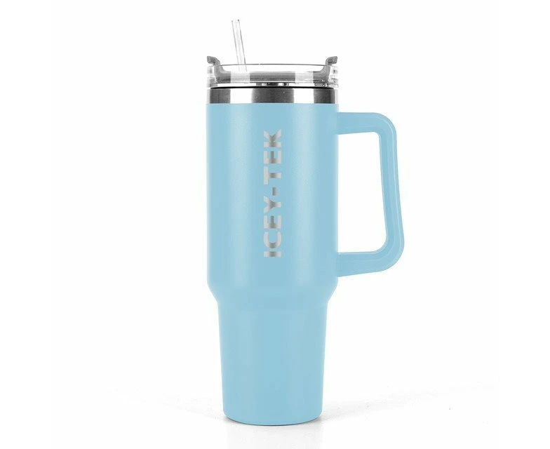 Icey-Tek Smoothie Insulated Travel Mug 1L Blue