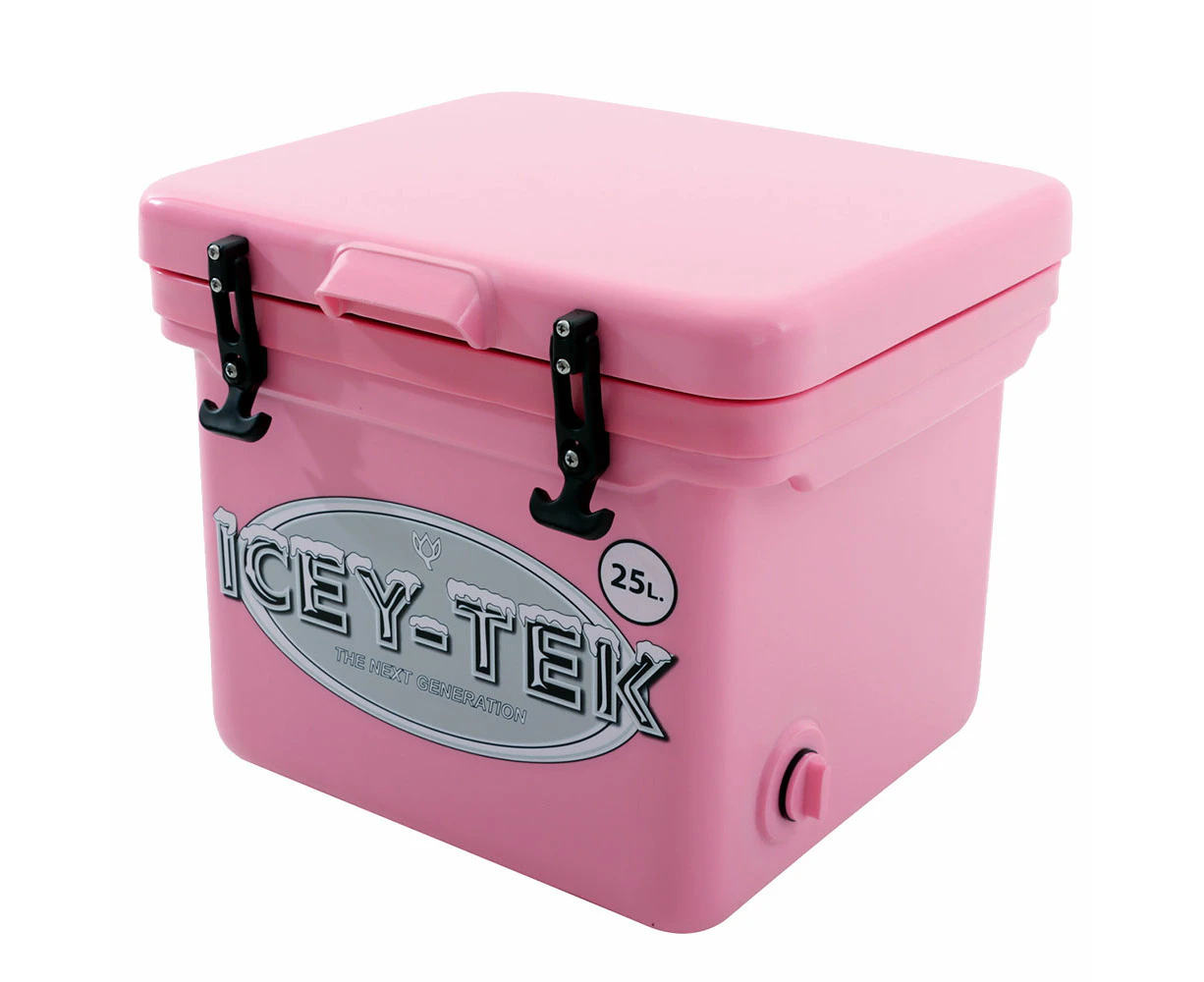 Icey-Tek Cube Chilly Bin Cooler Pink 25L