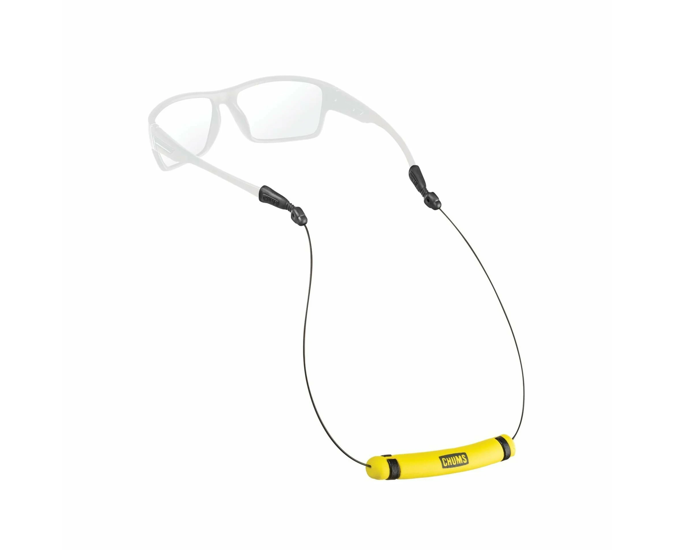 Chums Orbiter Floating Stainless Sunglass Straps Yellow