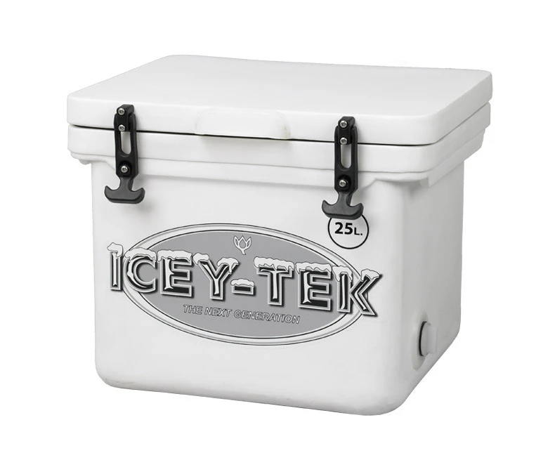 Icey-Tek Cube Chilly Bin Cooler White 25L