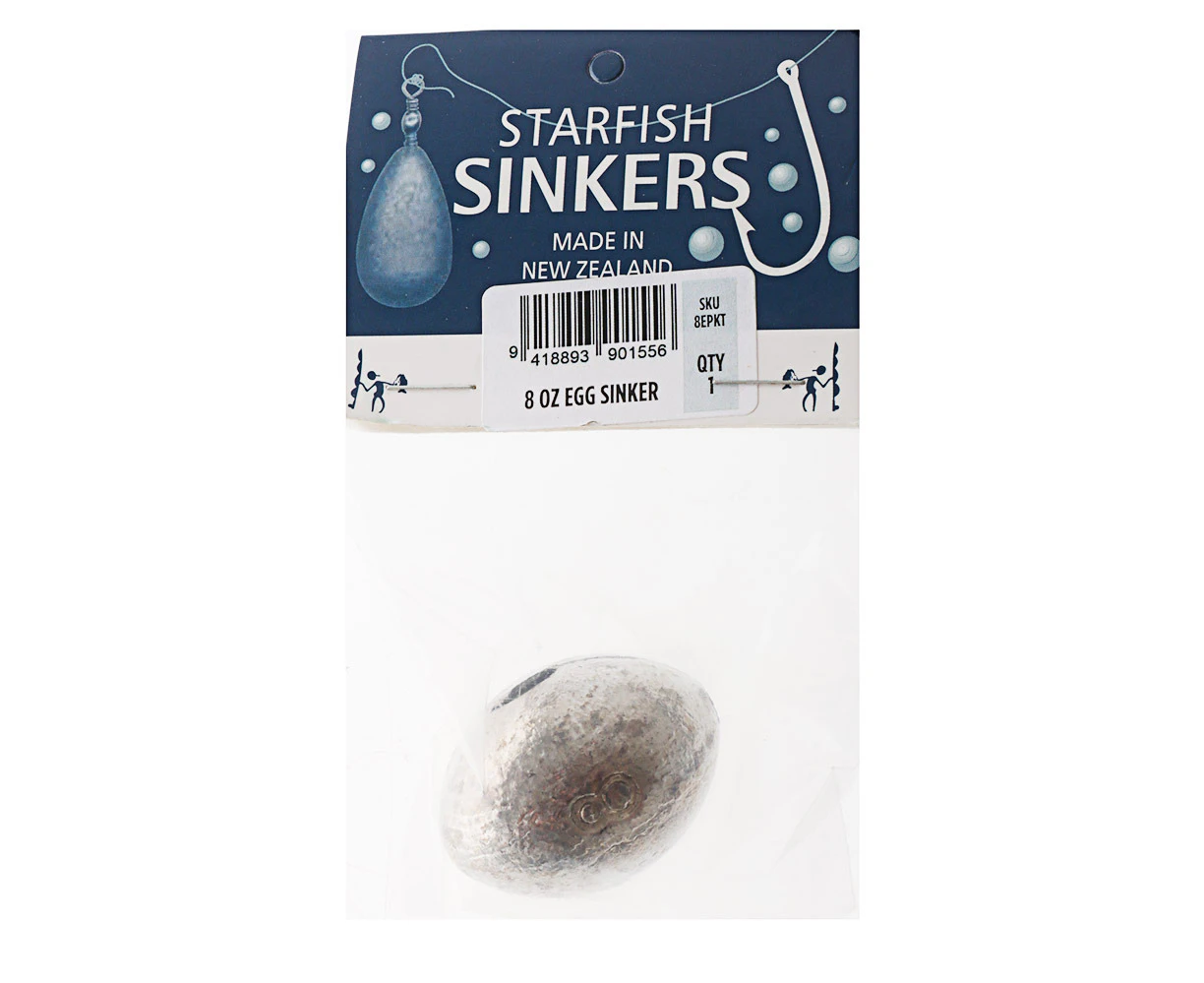 Starfish Egg Sinkers 8oz Qty 1