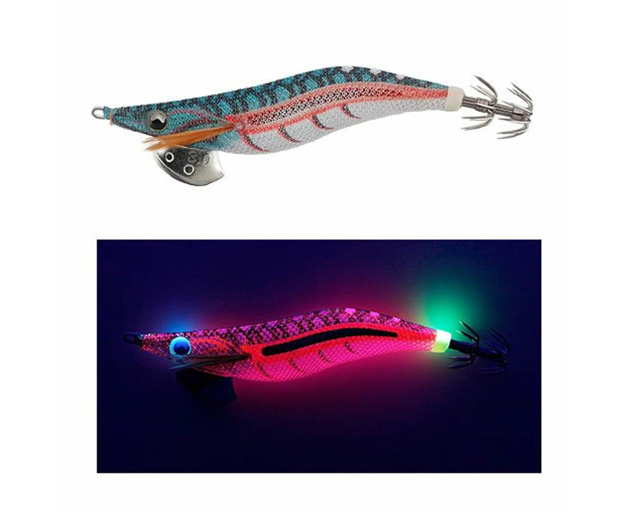 Yamashita EGI-OH LIVE Neon Bright Squid Jig 2.5 75mm 063 BG Red