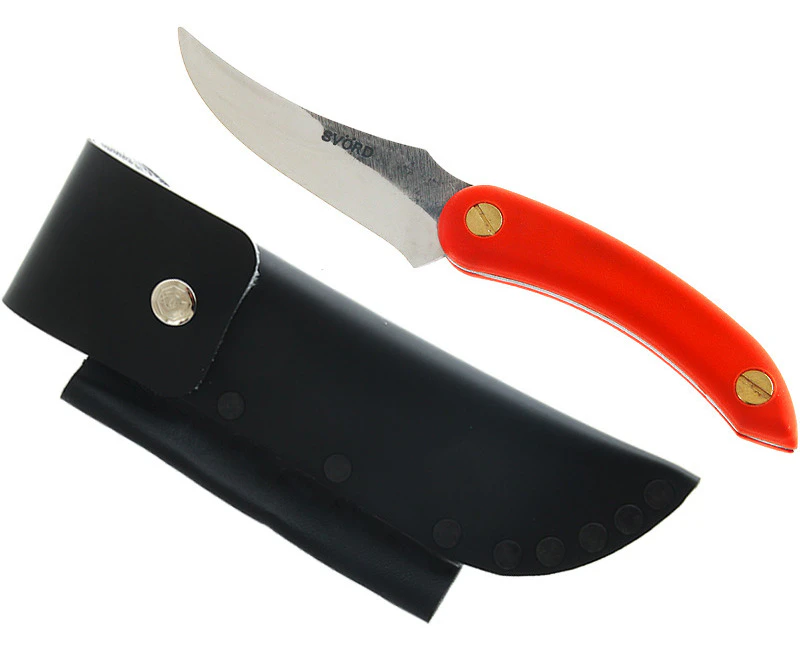 Svord Amerikiwi High Carbon Steel Knife 88.9mm Orange