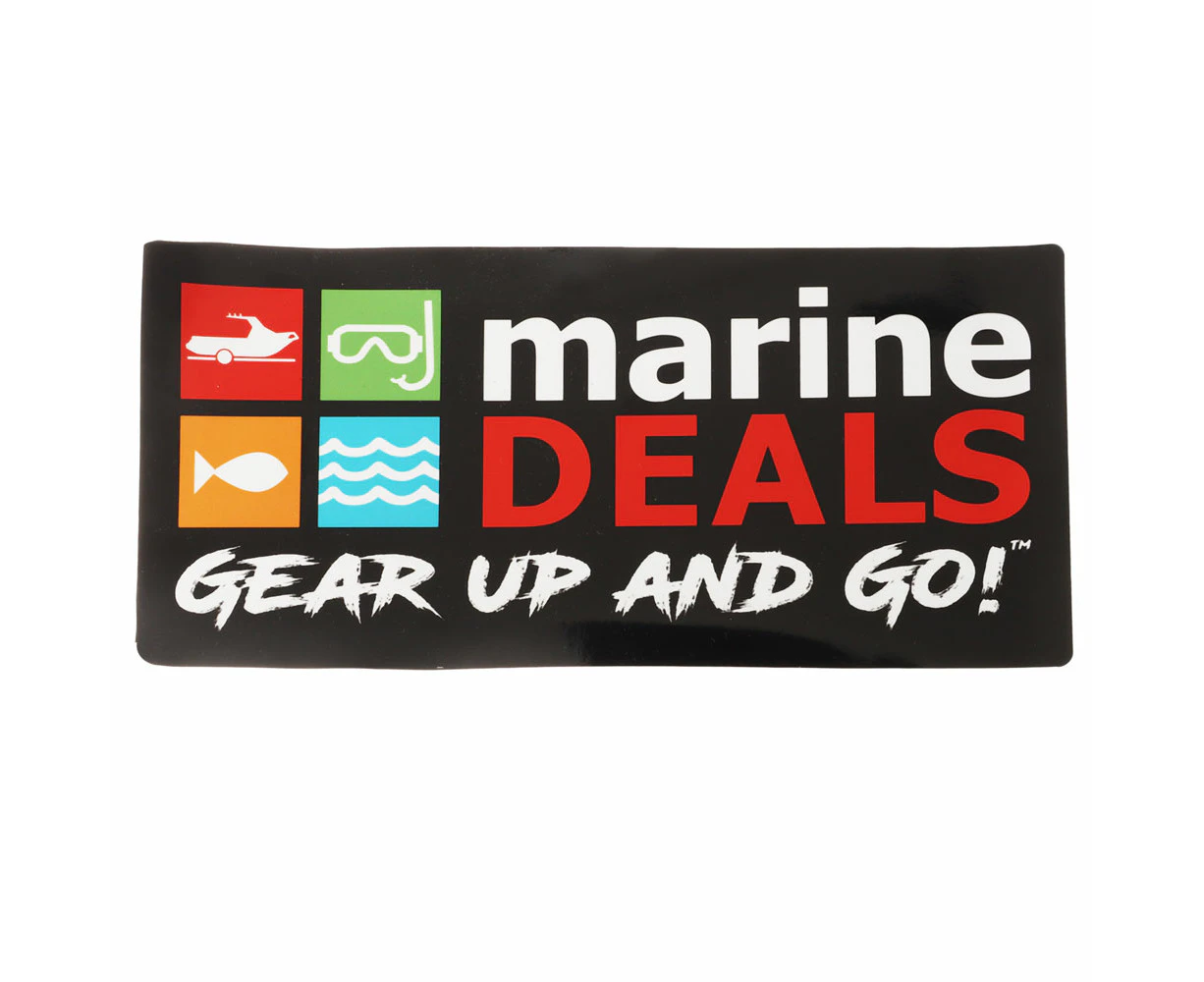 Marine Deals Waterproof Sticker 15 x 30cm