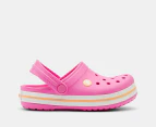 Crocs Kids' Crocband Clogs - Electric Pink/Cantaloupe