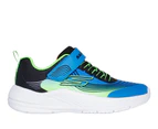 Skechers Boys' Microspec Advance Sneakers - Blue/Lime