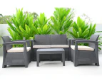 Moreton 4 Piece Outdoor Lounge Setting