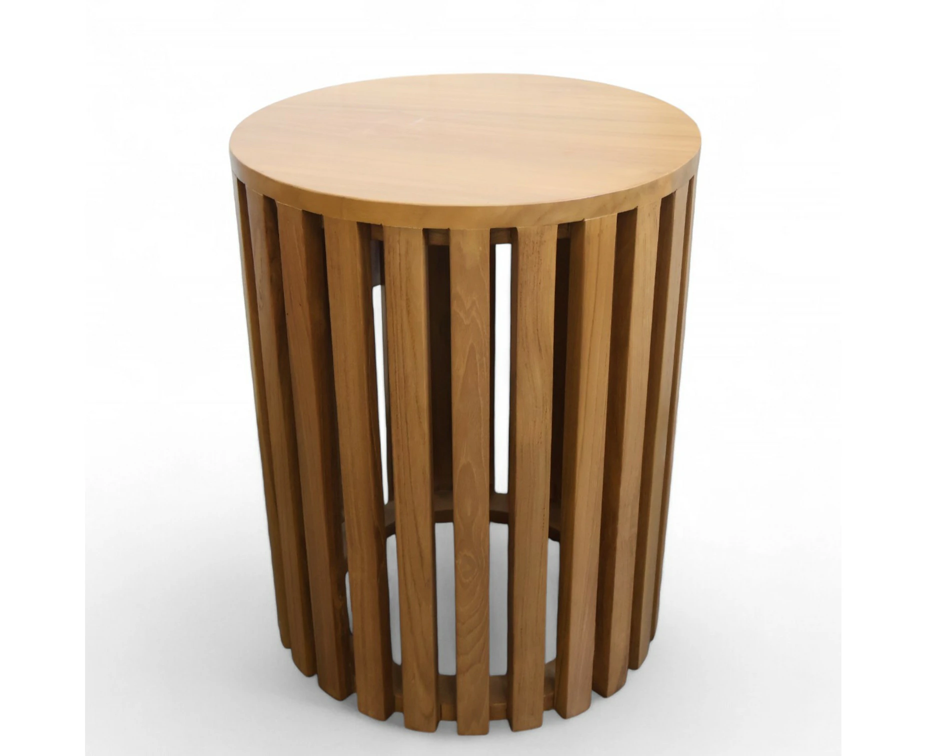 Louie Teak Wood Side Table