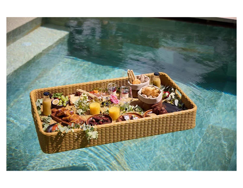 Ivy Rectangle Floating Tray