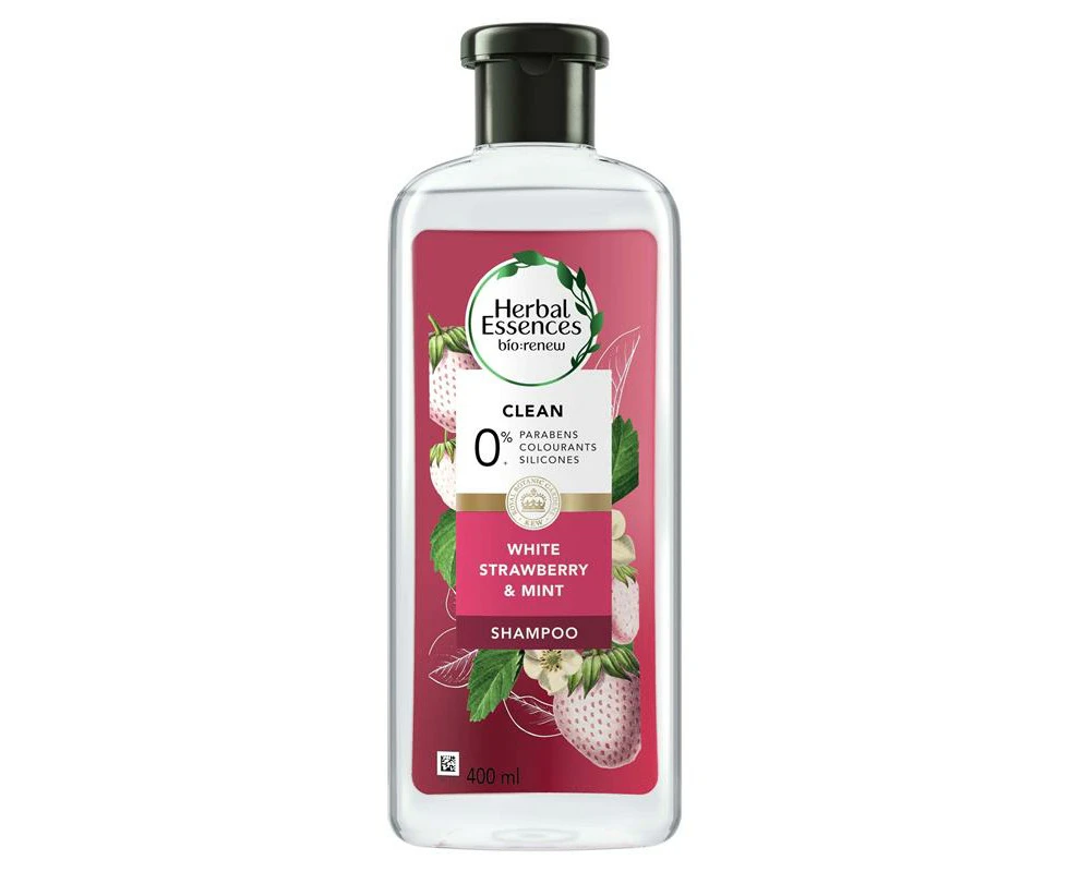 Herbal Essences Bio Renew White Strawberry & Mint Shampoo 400ml