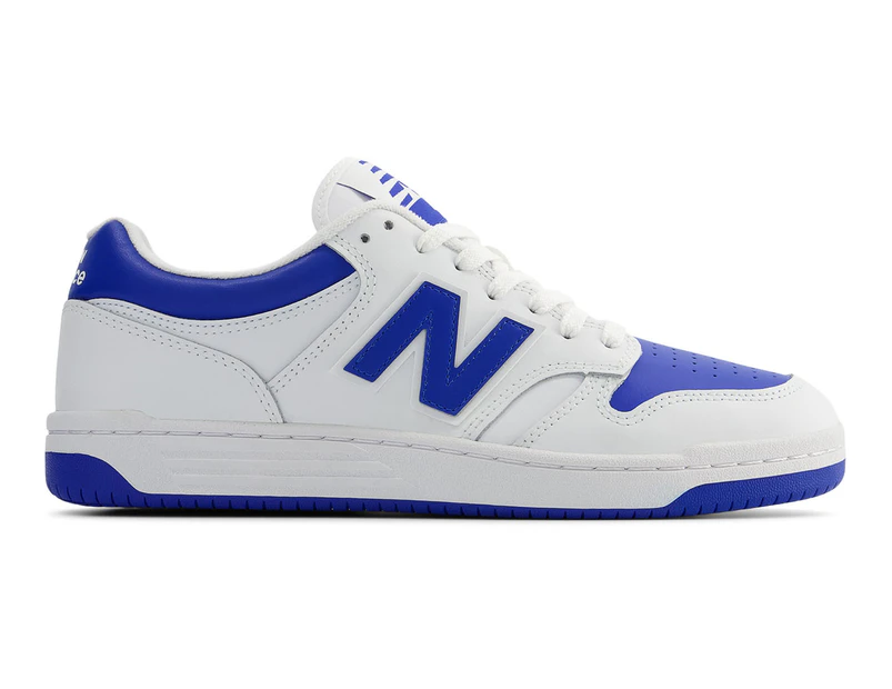 New Balance Men's BB480 Sneakers - White/Blue