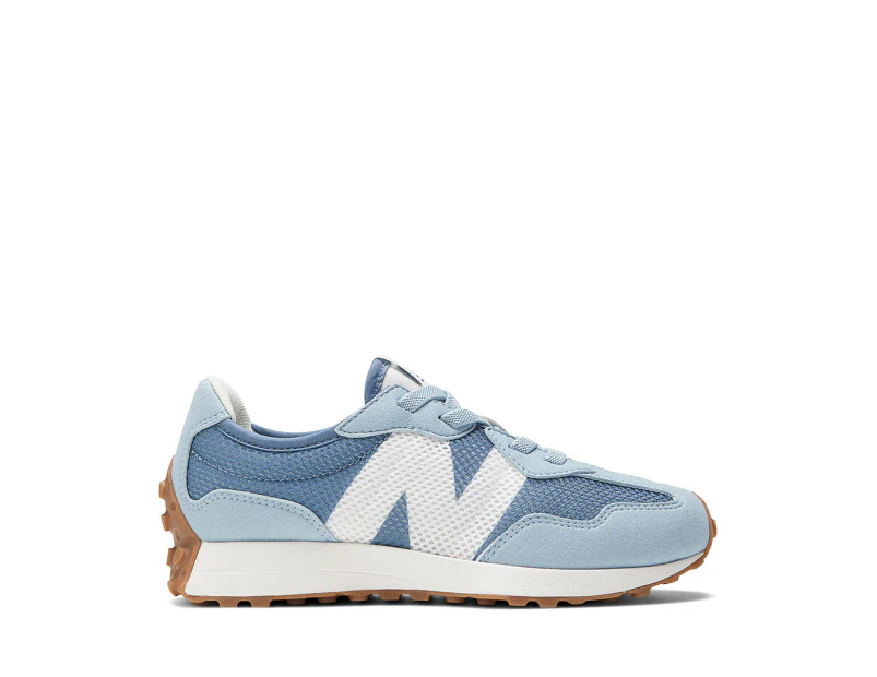 New Balance Boys' 327 Bungee Sneakers - Mercury Blue/Light Arctic Grey