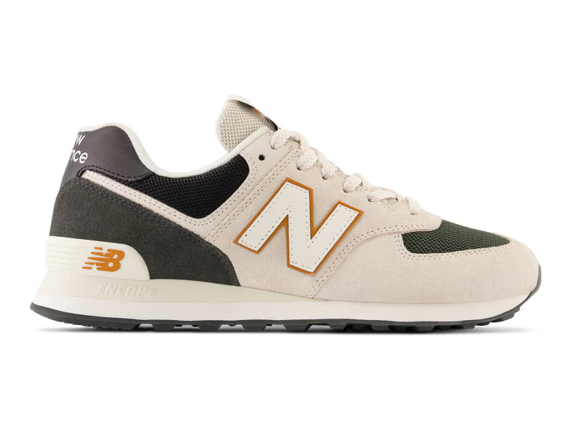 New Balance Unisex 574 Sneakers - Beige/Grey