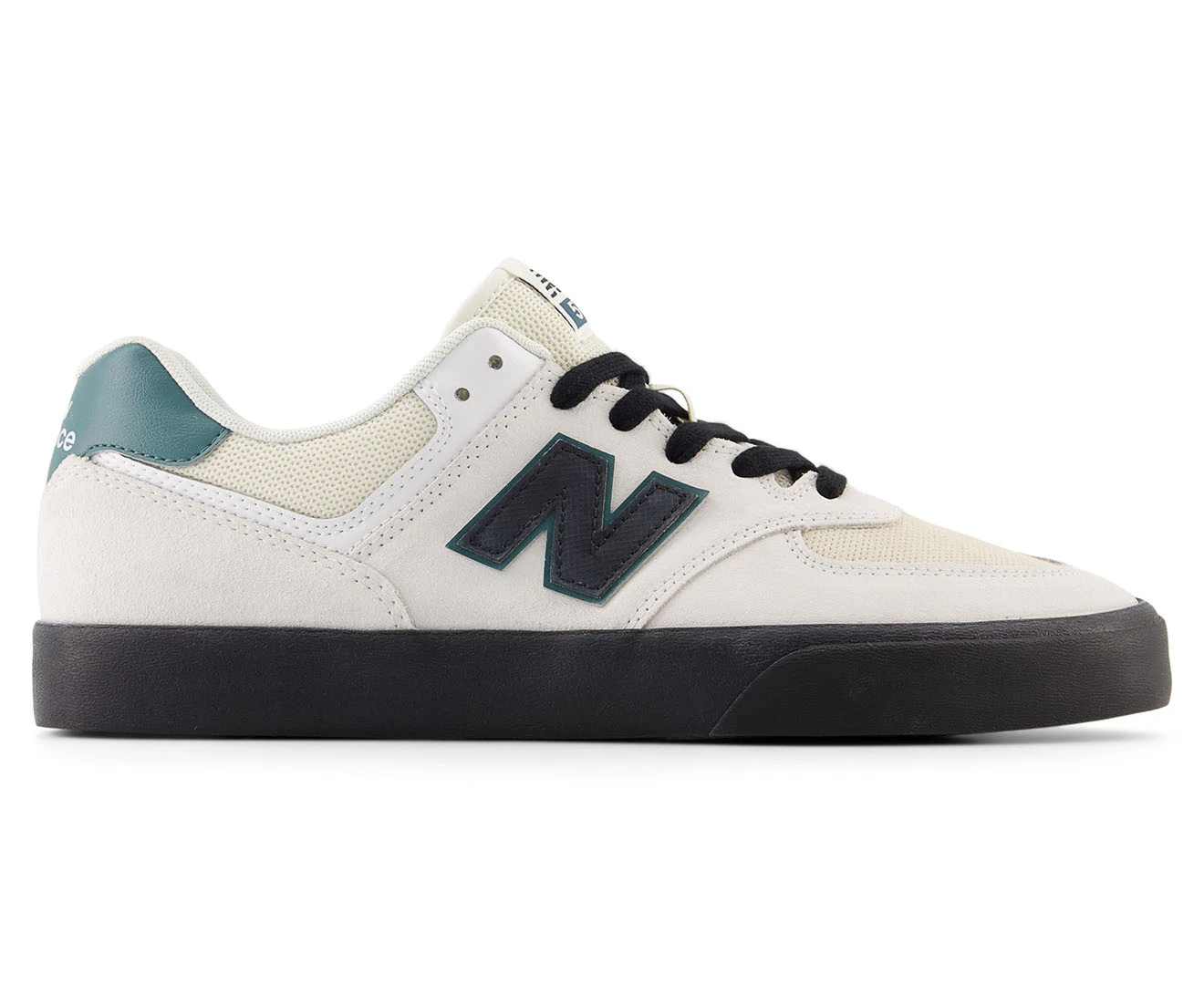 New Balance Unisex Numeric 574 Skate Shoes - Sea Salt/Black/Vintage Teal