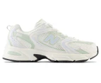 New Balance Men's 530 Sneakers - White/Cosmic Jade Green