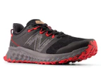 New Balance Men's Fresh Foam Garoé Wide Fit Trail Running Shoes - Black/True Red