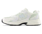 New Balance Men's 530 Sneakers - White/Cosmic Jade Green