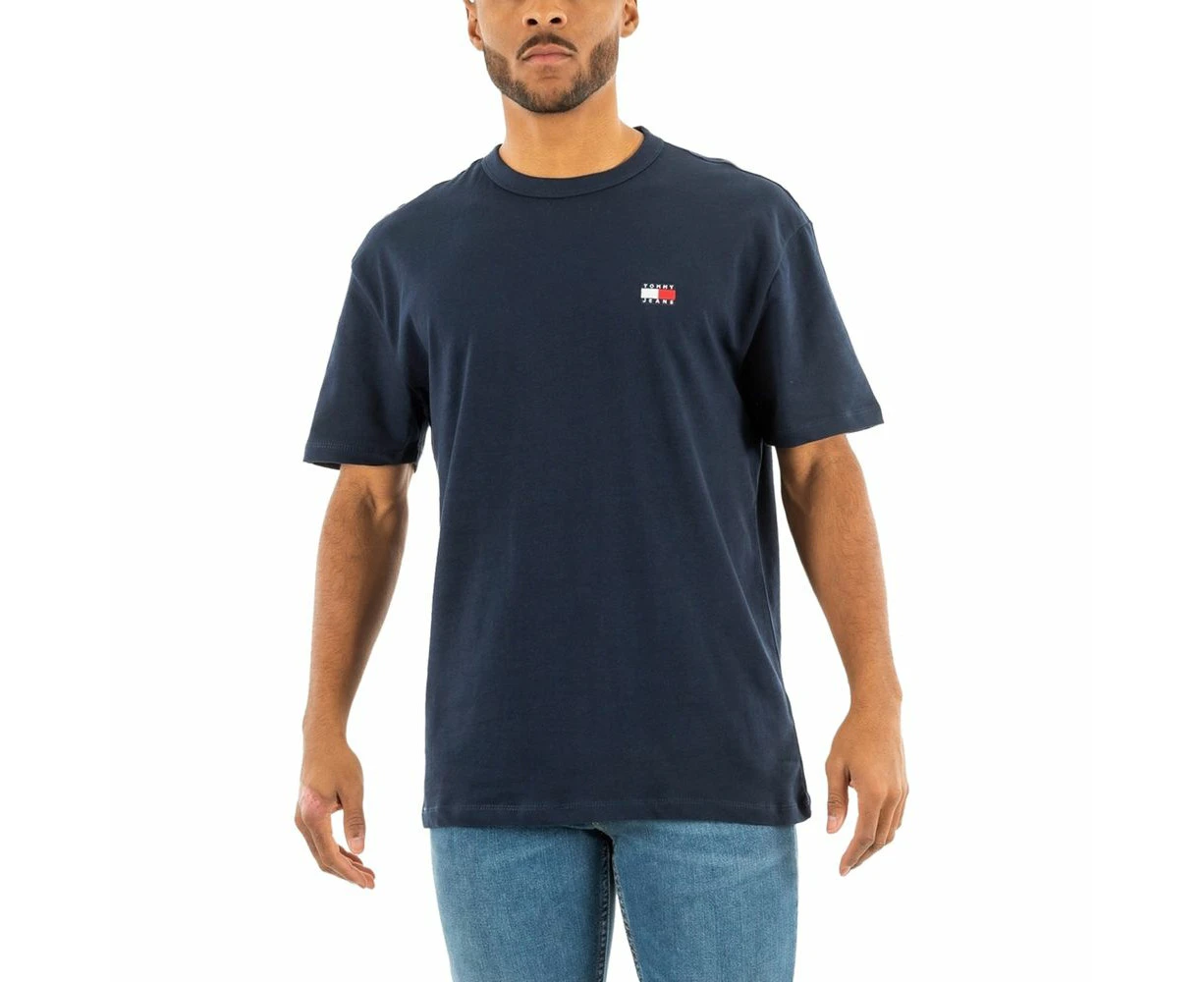 Tommy Hilfiger Jeans Blue Organic Cotton T Shirt