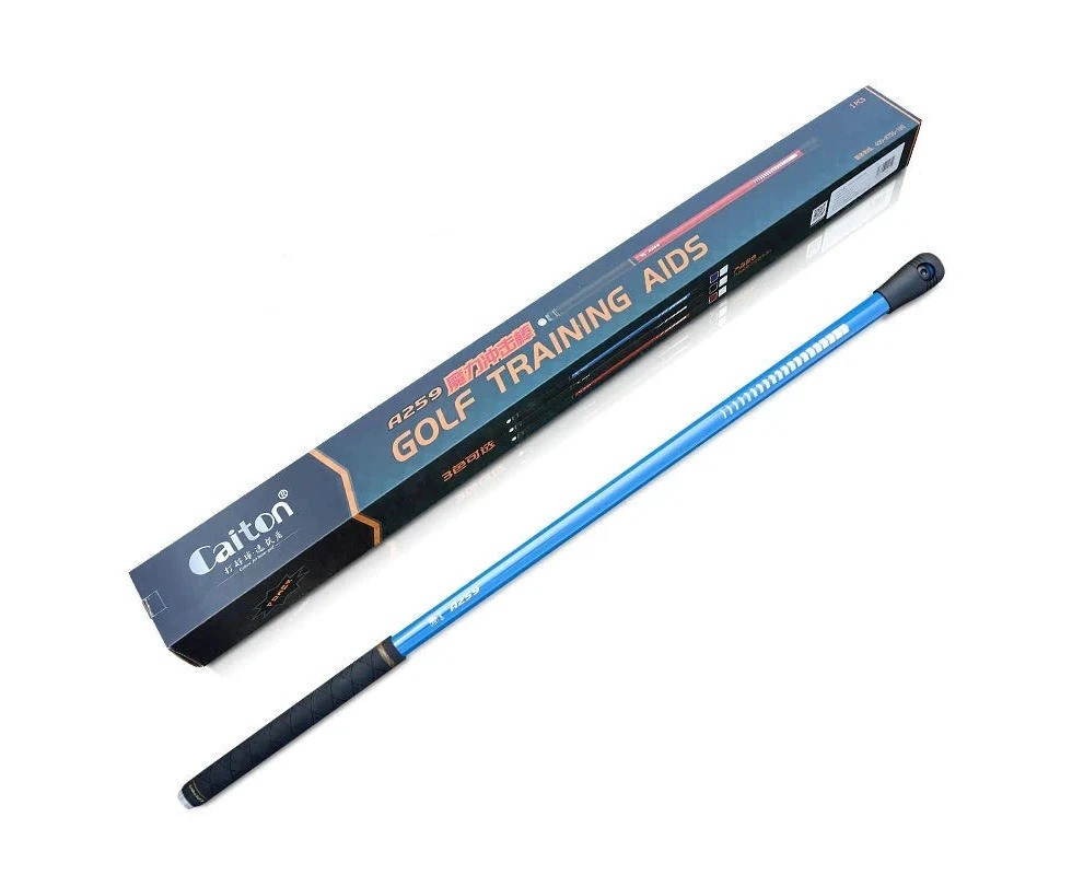 NNETB Golf Swing Trainer - Magic Impact Stick (95cm, 0.9kg, Blue)