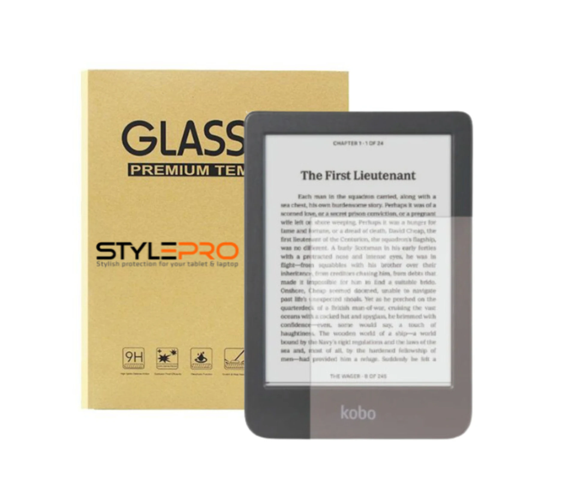 StylePro, Screen protector for Kobo Clara.